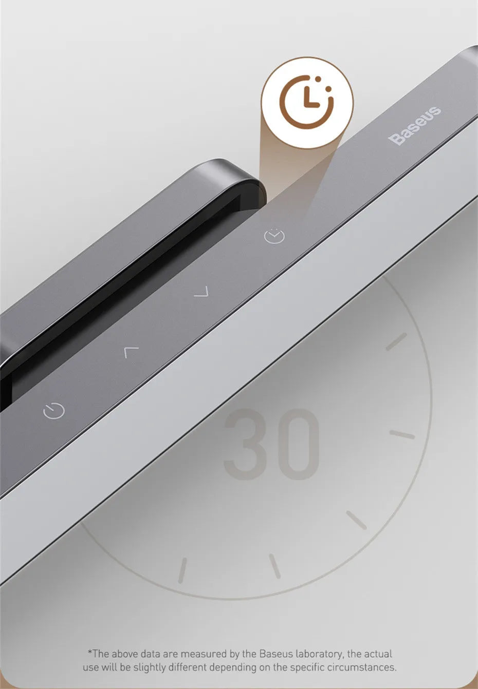 Baseus Magnetic Rechargeable LED Desk & Night Lamp with Stepless Dimming