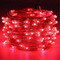 LED Copper Wire Fairy Lights 1M–30M – Holiday String Lighting for Christmas Tree & Party Décor