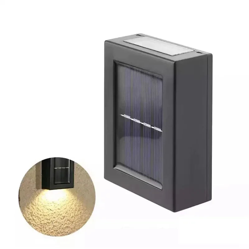 Waterproof Solar Up & Down Wall Light | Solar-Powered Garden Lamp