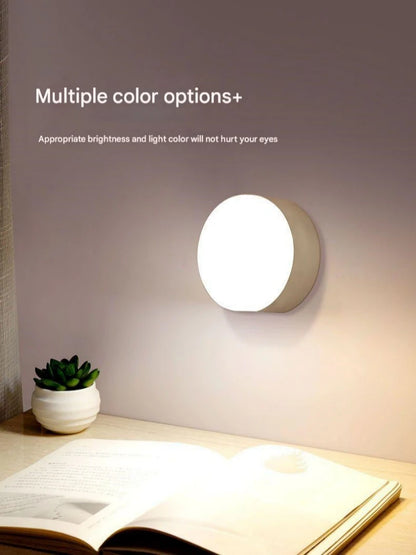 Rechargeable Magnetic LED Desk Lamp – Eye-Care Bedside Night Light for Students