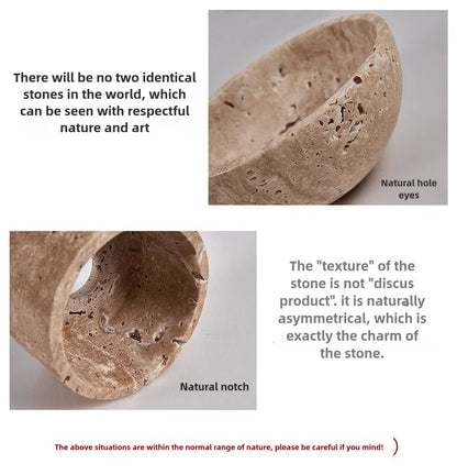 Wabi-Sabi Japanese Pendant Light | Modern Bedside Hanging Lamp with Yellow Cave Stone